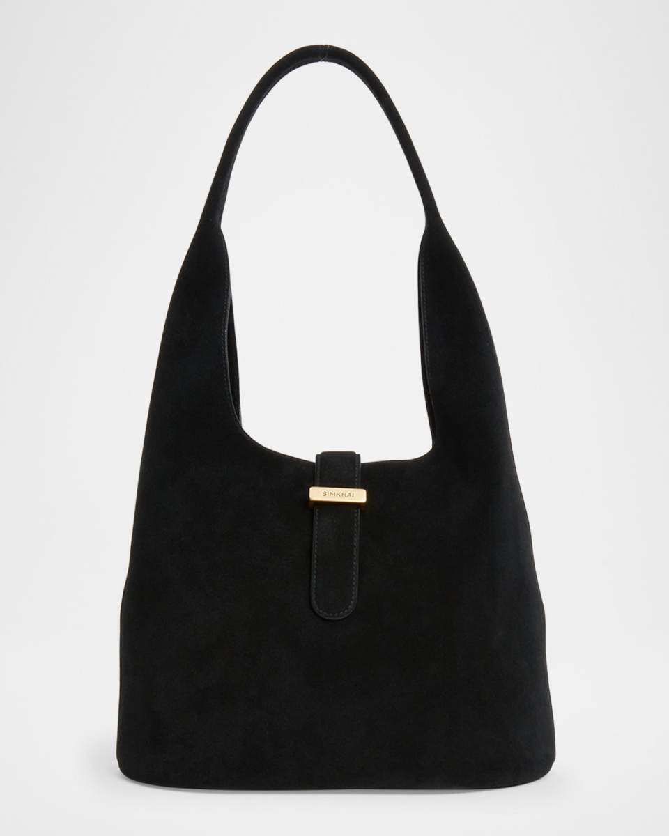 Khai Suede Hobo Bag